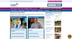 Desktop Screenshot of cedar-foundation.org